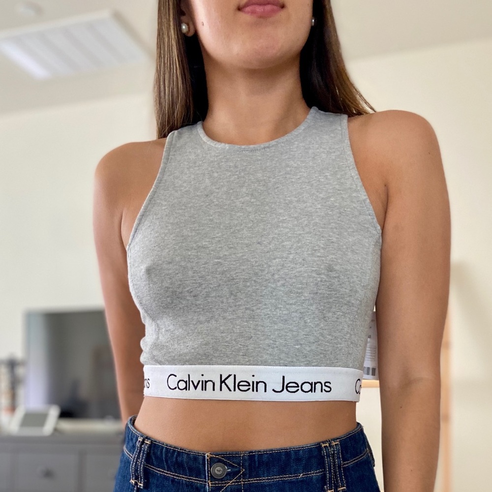 CALVIN KLEIN JEANS crop top